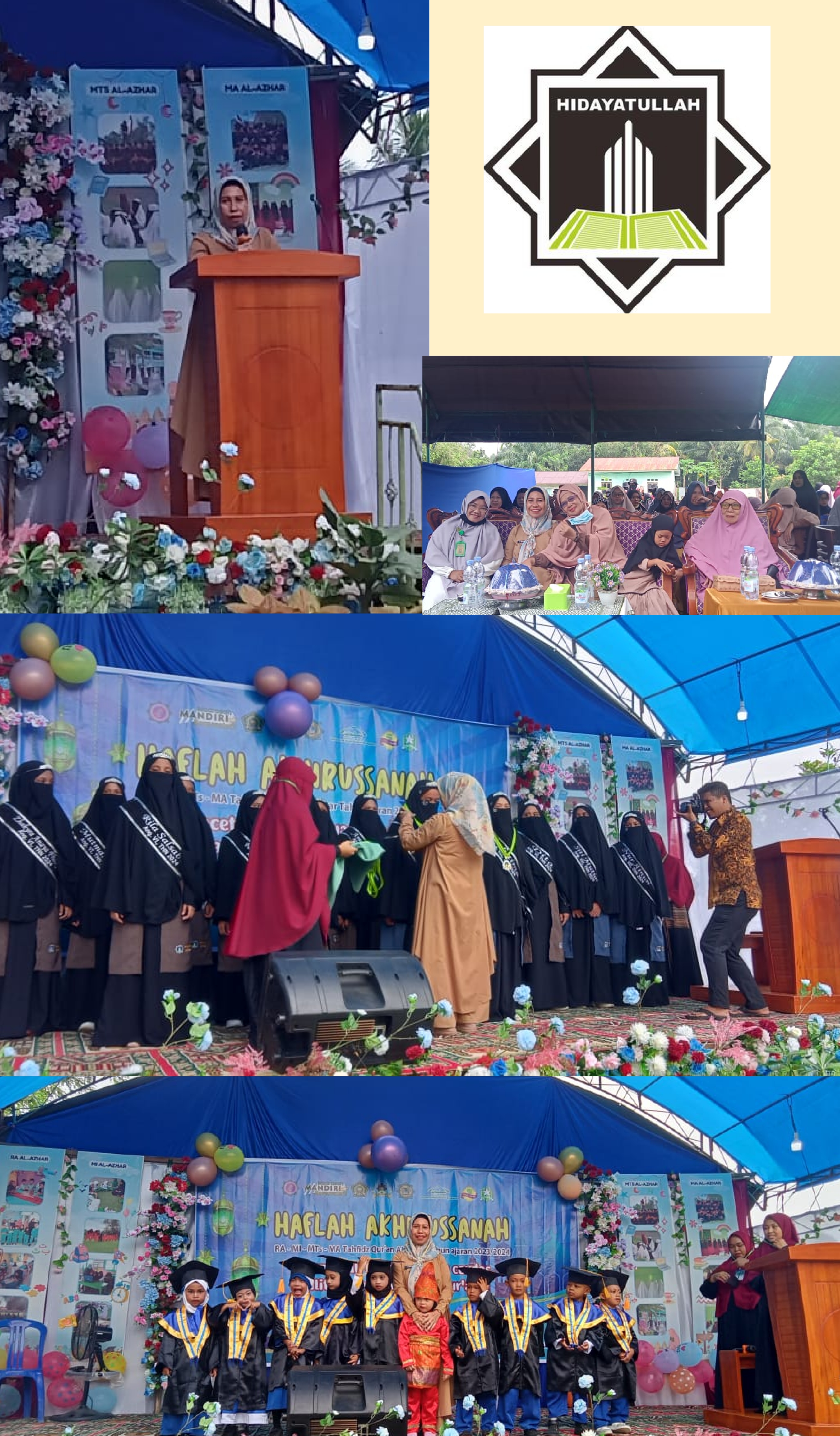 Bungadidi, 11 Juni 2024. Camat mengahadiri Acara Haflah Akhirussanah pesantren Hidayatullah 